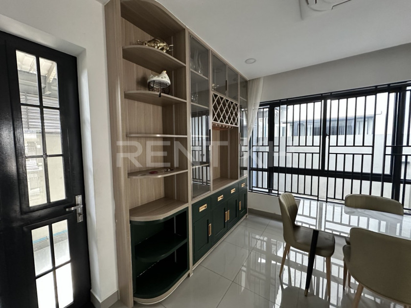 Twin Villa for Rent at Borey Chip Mong Land Grand Phnom Penh City