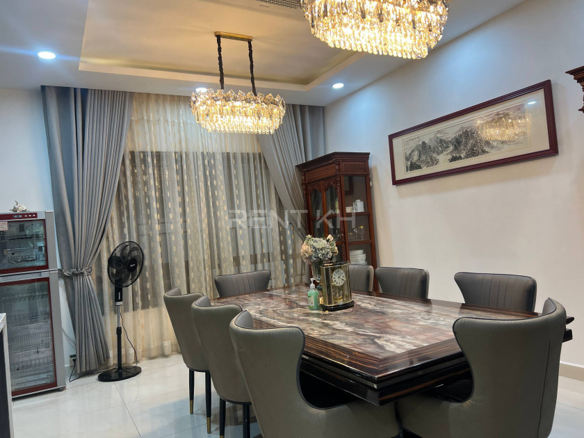 Single Villa for Rent at Borey Chip Mong  Land 598