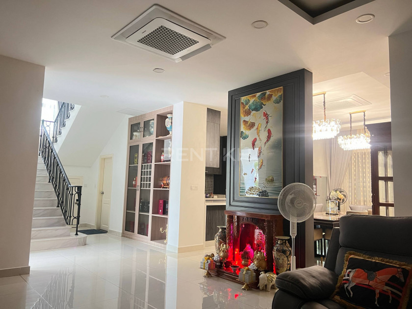 Single Villa for Rent at Borey Chip Mong  Land 598