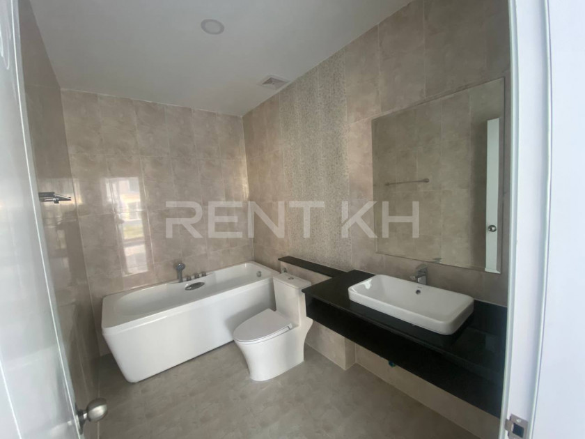 Twin Villa For Rent At Borey Orkide 6A