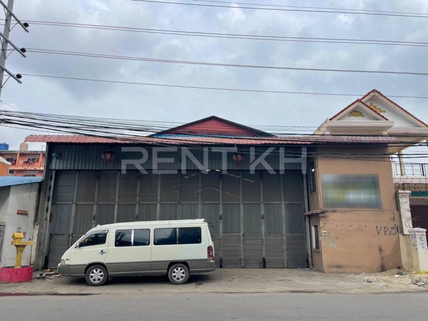 Warehouse for Rent at Sangkat Steung Mean Chey, St Sar La
