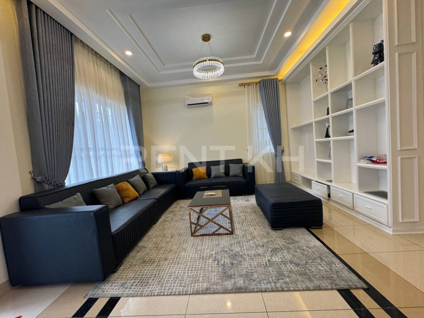 Twin Villa for Rent at Borey Phnom Penh Thmey (Diamond Park)
