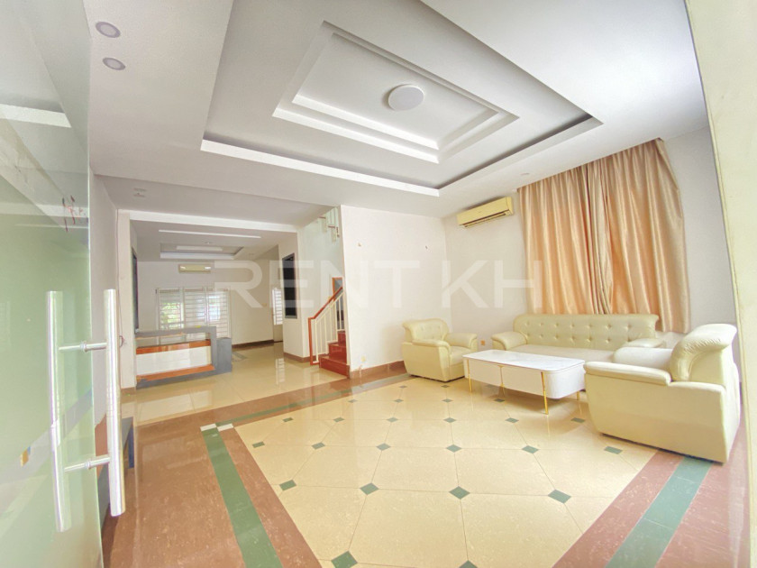 Twin Villa for Rent at Borey Peng Huoth Boeung Snor