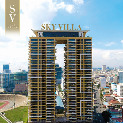 Sky Villa Condominium in Phnom Penh Capital