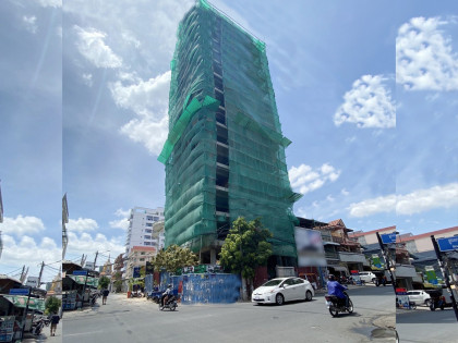 C-076-NEW COMMERCIAL BUILDING NEAR RUSSIAN MARKET Building in Phnom Penh Capital