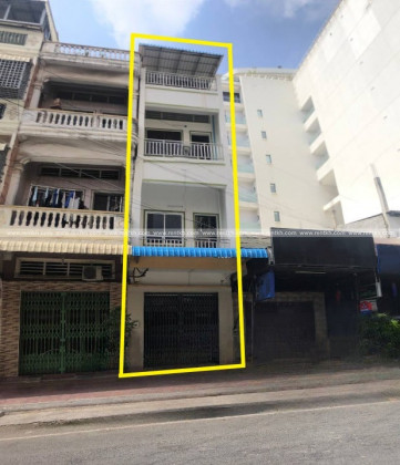 ផ្ទះនៅផ្សារកណ្តាល Flat in Phnom Penh Capital