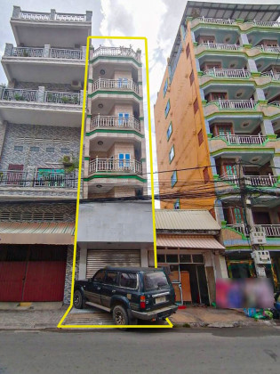 ផ្ទះអាជីវកម្មនៅទួលគោក Flat in Phnom Penh Capital