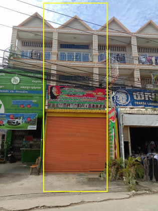 Shophouse at Russei Keo Flat in Phnom Penh Capital