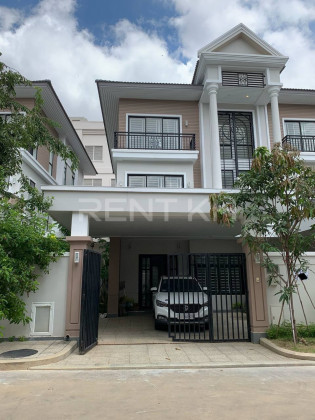 Twin Villa  for Rent at Borey Peng Huoth The Star Diamond Villa in Phnom Penh Capital