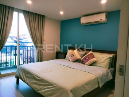 Two bedrooms service apartment for rent in Daun Penh area Apartment in Phnom Penh Capital