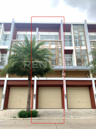 Shophouse for Rent  at Borey Orkide The Botanic City 6A Flat in Phnom Penh Capital