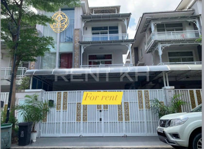 Twin Villa for Rent in Borey Orkide 2004 Villa in Phnom Penh Capital