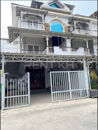 Villa for Rent at Borey Vimean Phnom Penh, Khan Russey Keo Villa in Phnom Penh Capital