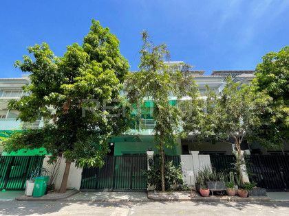 Twin  Villa for Rent at Borey Peng Huoth, AEON 2 Mall Villa in Phnom Penh Capital