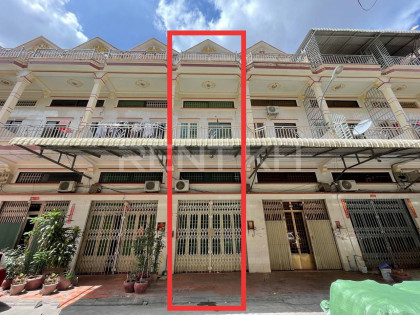 Flat House for Rent nearby Samnang 12 Market Flat in Phnom Penh Capital