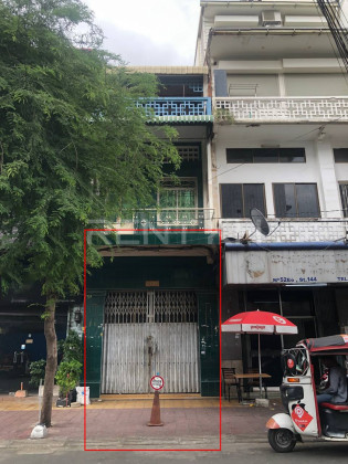 Shop Houes for Rent at Phsar Kandal Flat in Phnom Penh Capital