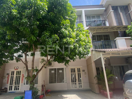 Link Villa for Rent at Borey Peng Huoth The Star Natural Villa in Phnom Penh Capital