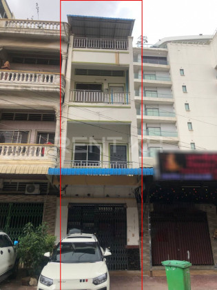 Shop Houes for Rent at Phsar Kandal Flat in Phnom Penh Capital