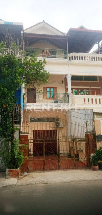 Shop House for Rent nearby Samnang 12 Market Flat in Phnom Penh Capital