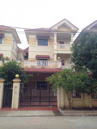 Twin Villa for Rent at Borey New World Sen Sok Villa in Phnom Penh Capital