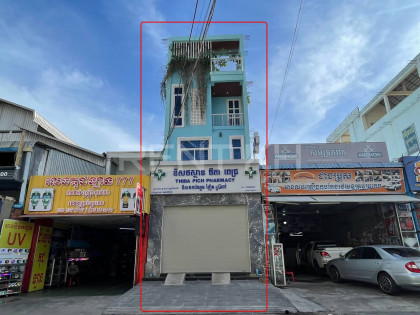 Shop House for Rent at Khan Toul Kork Flat in Phnom Penh Capital