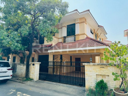 Single Villa for Rent at​ Borey Attwood Villa in Phnom Penh Capital