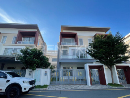 Twin Villa for Rent at Borey Orkide 6A, Chrouy Changvar Villa in Phnom Penh Capital