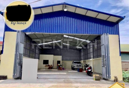 Warehouse for Rent at Sangkat Kouk Kleang, Near Boeung Baitong Market Warehouse in Phnom Penh Capital