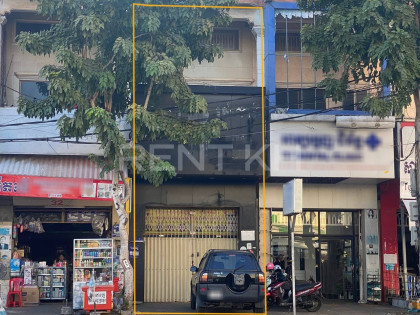 Shop House for Rent​ at Sangkat Tuek L'ak Ti Bei,Tuol Kork Flat in Phnom Penh Capital