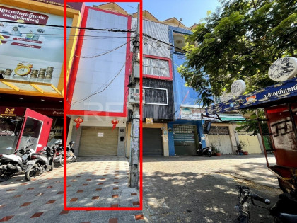 Shop House for Rent near Vanda Institute Flat in Phnom Penh Capital