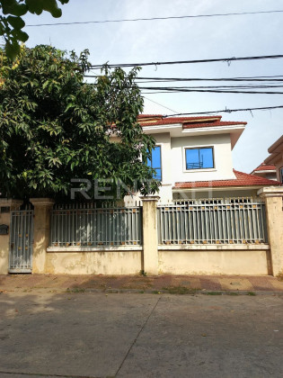 Villa for Rent in Borey Sopheak Mongkul, Next to National Road 6A Villa in Phnom Penh Capital