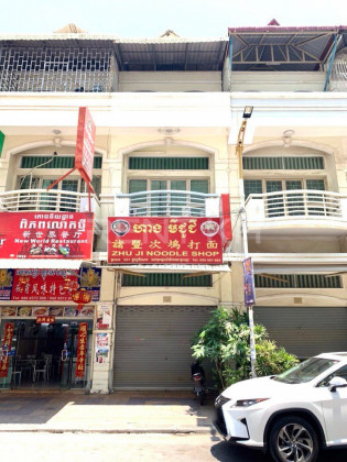 Flat for Rent at Ratana Plaza Supermarket Flat in Phnom Penh Capital