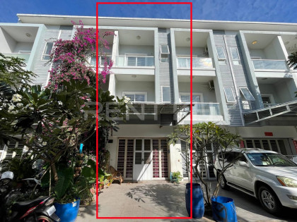 Link House for Rent at Borey Borey Varina Sen Sok Flat in Phnom Penh Capital