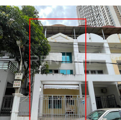 House for rent at Borey Chamkar Mon City Villa in Phnom Penh Capital