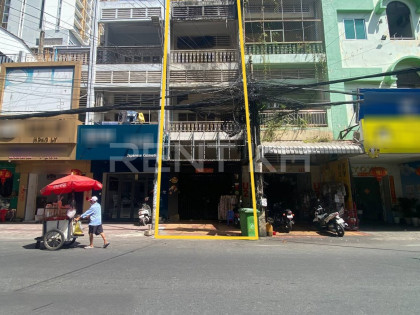 Shop House for Rent near Bak Touk High School Flat in Phnom Penh Capital