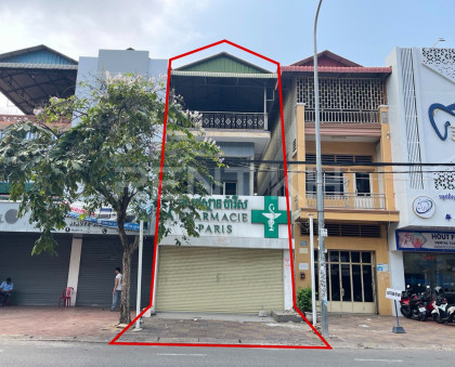 Shop House for Rent at Sangkart Bkk3 Flat in Phnom Penh Capital