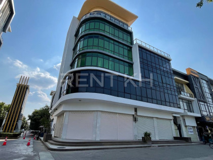 Corner Building for Rent at Borey Peng Huot 6A Building in Phnom Penh Capital