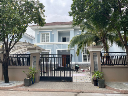 Villa for Rent at Borey Angkor Phnom Penh Khan Sen Sok Villa in Phnom Penh Capital
