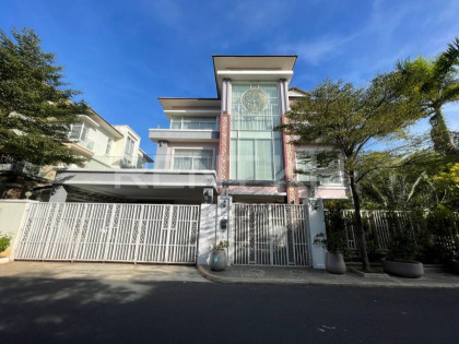Villa King for Rent at Borey Orkide 2004 Villa in Phnom Penh Capital