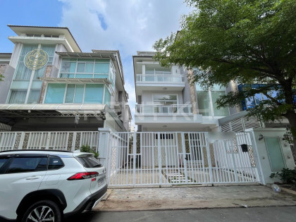 Twin Villa for Rent at Borey Orkide 2004 Villa in Phnom Penh Capital