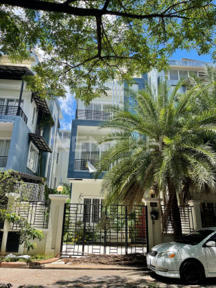 Twin Villa Rent in Borey Sambath Mean Heng, Prek Eng Villa in Phnom Penh Capital