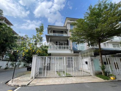 Twin Villa for Rent at Borey Orkide 2004 Villa in Phnom Penh Capital