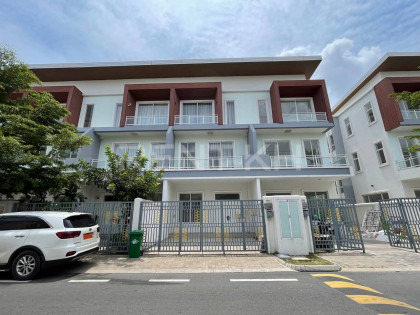 Link House for Rent in Borey Orkide 6A Villa in Phnom Penh Capital
