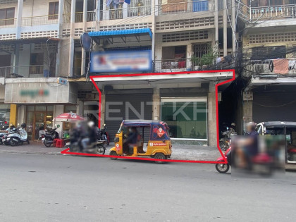 Shop House for Rent Near Central Market, 7Makara Flat in Phnom Penh Capital