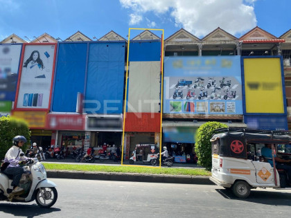 Shop House for Rent​​​​ Near Stueng Mean Chey Market Flat in Phnom Penh Capital