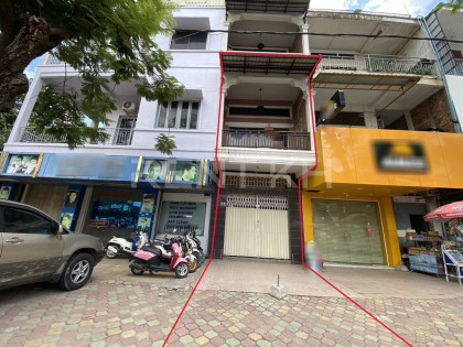 Shop House for Rent​​​​ at Tuek L’ak Ti Pir,Tuol Kork  Around (IFL) Flat in Phnom Penh Capital
