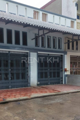 Shop House for Rent at Chbar Ampov Building in Phnom Penh Capital