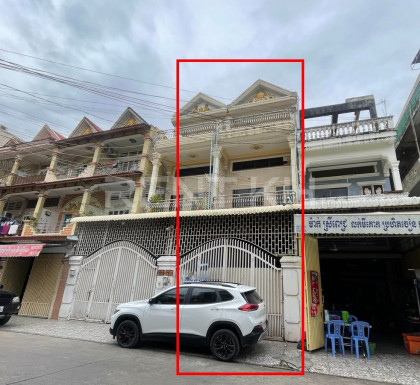 Shop House for Rent Near National Pediatric Hospital,Tuol Kork Flat in Phnom Penh Capital