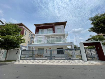 Luxury ROSEMARY Single Villa for Rent – Orkide The Botanic City Villa in Phnom Penh Capital