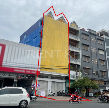 Shop House for Rent at Sangkat Tuek Thla Flat in Phnom Penh Capital